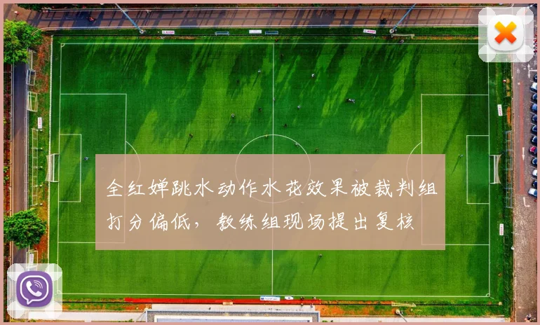全红婵跳水动作水花效果被裁判组打分偏低,教练组现场提出复核